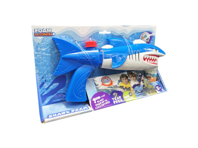Водний пістолет Shark Foam F9101(Blue) стріляє піною дальність 4-5 метрів Водний пістолет Shark Foam F9101(Blue) стріляє піною дальність 4-5 метрів