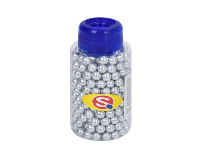 Кульки для дитячої зброї SQU-047(Silver) пластик 6 мм 320 шт
