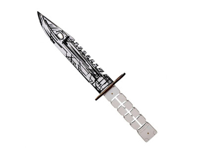 Деревяний сувенірний ніж "M9 Bayonet Sketch" M9-SK Деревяний сувенірний ніж "M9 Bayonet Sketch" M9-SK