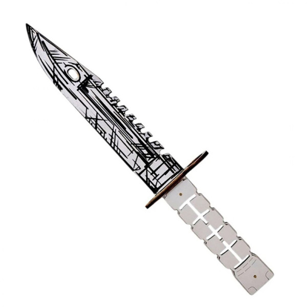 Деревяний сувенірний ніж "M9 Bayonet Sketch" M9-SK Деревяний сувенірний ніж "M9 Bayonet Sketch" M9-SK