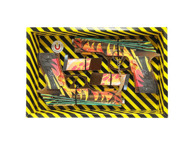 Збірна модель Гумостріл "Berettas BLAZING" BOX DB-BL 2 шт