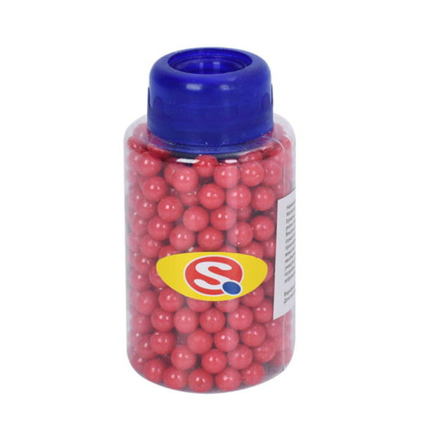 Кульки для дитячої зброї SQU-047(Red) пластик 6 мм 320 шт