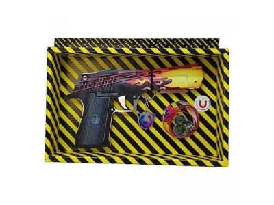 Збірна модель Гумостріл "DESERT EAGLE BLAZE" BOX DE-BL