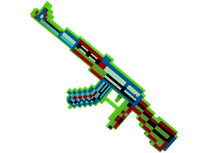 Дитяча іграшка Автомат "Minecraft" MСR-A(Green) світлові та звукові ефекти
