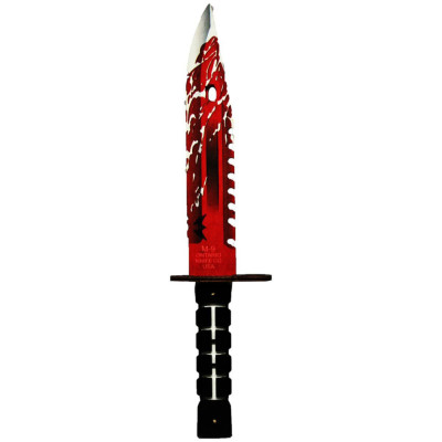 Сувенірний деревяний ніж "SO-2 M-9 BAYONET BLUE BLOOD" SO2M9-BB