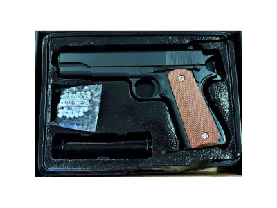 Дитячий пістолет на кульках "Colt M1911 Classic" Galaxy G13 метал-пластик чорний