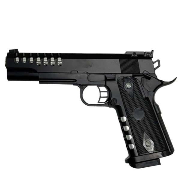 Дитячий іграшковий пістолет на кульках M688 чорний Дитячий іграшковий пістолет на кульках M688 чорний