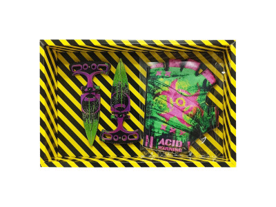 Сувенірні ножі деревяні набір BOX "TOXIC daggers" TDAG-B