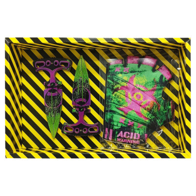 Сувенірні ножі деревяні набір BOX "TOXIC daggers" TDAG-B Сувенірні ножі деревяні набір BOX "TOXIC daggers" TDAG-B