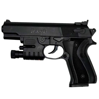 Дитячий іграшковий пістолет на кульках 313-2 зі світлом Дитячий іграшковий пістолет на кульках 313-2 зі світлом