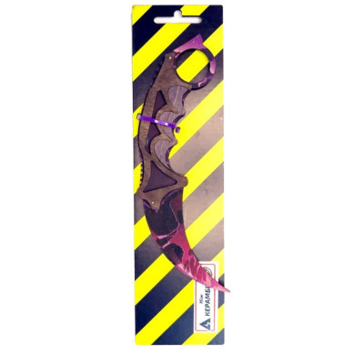 Ніж деревяний сувенірний "SO-2 КЕРАМБІТ UNIVERSE КОСМОС" SO2CAR-U