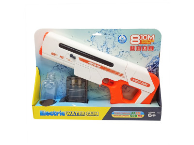 Дитячий водяний автомат WATER GUN 8005C на акумуляторі Помаранчевий