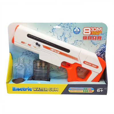 Дитячий водяний автомат WATER GUN 8005C на акумуляторі Помаранчевий