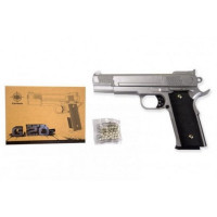 Іграшковий пістолет на кульках "Browning HP" Galaxy G20S метал сталевий метал