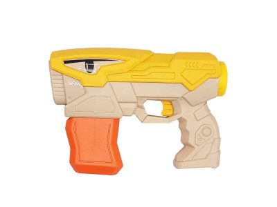 Водяний пістолет "Electric Water Gun Shark" X2-BC на акумуляторі Жовтий