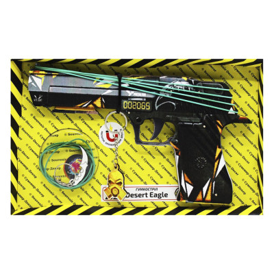 Збірна модель Резинкостріл "DESERT EAGLE PREDATOR" DE-P Збірна модель Резинкостріл "DESERT EAGLE PREDATOR" DE-P