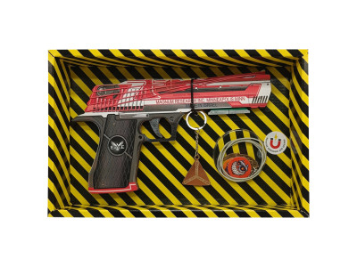 Збірна модель Гумостріл "DESERT EAGLE CODE RED" BOX DE-CR Збірна модель Гумостріл "DESERT EAGLE CODE RED" BOX DE-CR