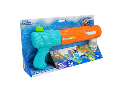 Водний пістолет Foam Gun F9106(Orange) стріляє піною дальність 3-4 метри