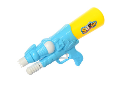 Дитячий водяний автомат M 5608(Turquoise) помпа розмір середній 28 см Дитячий водяний автомат M 5608(Turquoise) помпа розмір середній 28 см