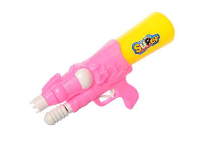 Дитячий водяний автомат M 5608(Pink) помпа розмір середній 28 см Дитячий водяний автомат M 5608(Pink) помпа розмір середній 28 см