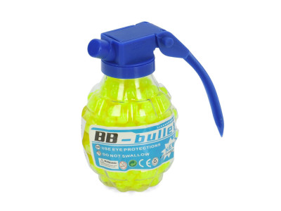 Кульки (пульки) для дитячої зброї "Граната" BB-5(Lime) 500 шт