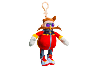 Мяка іграшка на кліпсі Доктор Еггман SONIC PRIME SON7004E 15 см