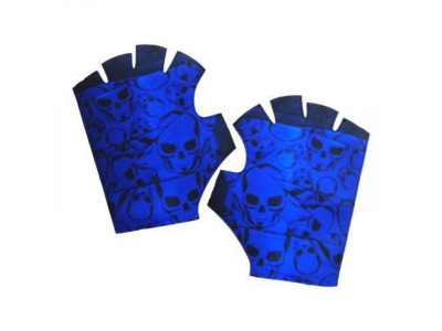 Ігрові рукавички "Cobalt Sculls Кобальтові черепа" GLO-CS