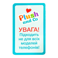 Мяка іграшка-тримач для телефону PLC25005(Black) 9х8х11 см