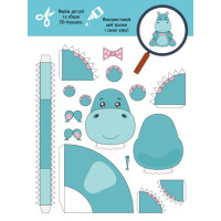 Книга для аплікацій "Звіробум" 1506002 12 сторінок Книга для аплікацій "Звіробум" 1506002 12 сторінок