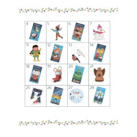 Адвент із саморобками та завданнями 4-6 років АДВ009 15 шаблонів Адвент із саморобками та завданнями 4-6 років АДВ009 15 шаблонів