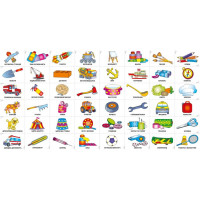 Дитяча книга Розвивалочка "Важливі професії" 1581002 48 наліпок