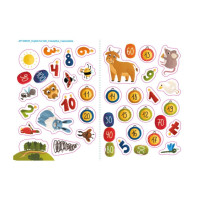 Навчальний зошит English for kids: My Funny ABC Sticker Book 20904 з наклейками Навчальний зошит English for kids: My Funny ABC Sticker Book 20904 з наклейками