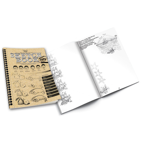 Набір для навчання малюванню SKETCH BOOK 6628DT укр. мовою Набір для навчання малюванню SKETCH BOOK 6628DT укр. мовою
