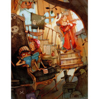 Дитяча книжка "Банда піратів: Таємничий острів" 797014 48 сторінок