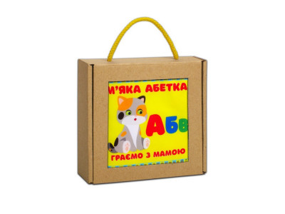 Мяка книжка-шуршалка "Мяка абетка" 823476