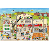 Картонна книга Весняний вімельбух 253851 12 сторінок