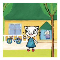 Дитяча книжка Киця-Миця куховарить 253318 24 сторінки