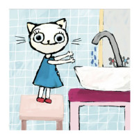 Дитяча книжка Киця-Миця куховарить 253318 24 сторінки