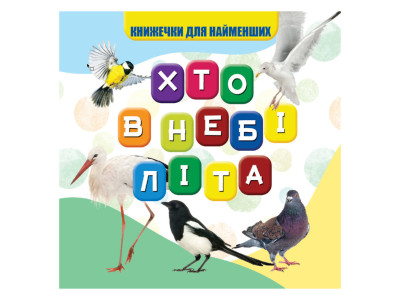 Моя перша книжечка Хто в небі літає VR06041708 10 сторінок Моя перша книжечка Хто в небі літає VR06041708 10 сторінок