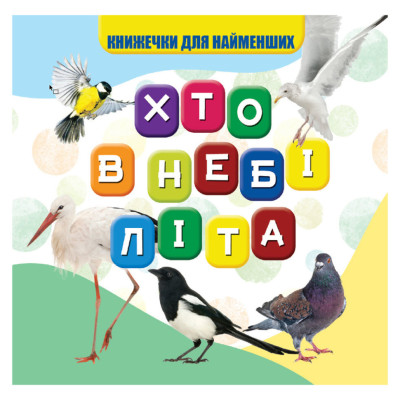 Моя перша книжечка Хто в небі літає VR06041708 10 сторінок