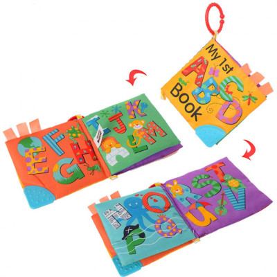 Дитяча підвіска-книжка на коляску 14220 2 види Букви