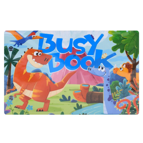 Мяка розвиваюча іграшка-книжечка "Busybook" YB-501-502-503-3