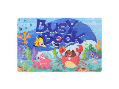 Мяка розвиваюча іграшка-книжечка "Busybook" YB-501-502-503-4