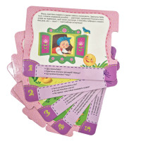 Дитяча Казка-пазл "Колобок. Лисиця та заєць" 826004 картон 5 сторінок