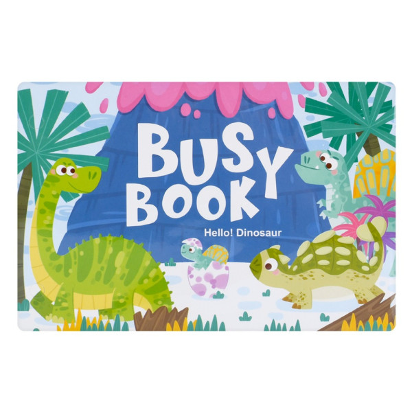 Мяка розвиваюча іграшка-книжечка "Busybook" YB-501-502-503-1