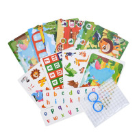 Мяка розвиваюча іграшка-книжечка "Busybook" YB-501-502-503-1