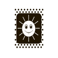 Контрастна книга для немовляти Мі-мі-книжка 755005 картон