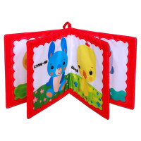 Велика мяка книга-пищалка "Руде кошеня" 404249 українською