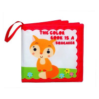 Велика мяка книга-пищалка "Руде кошеня" 823482 англійською