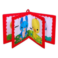 Велика мяка книга-пищалка "Руде кошеня" 823482 англійською